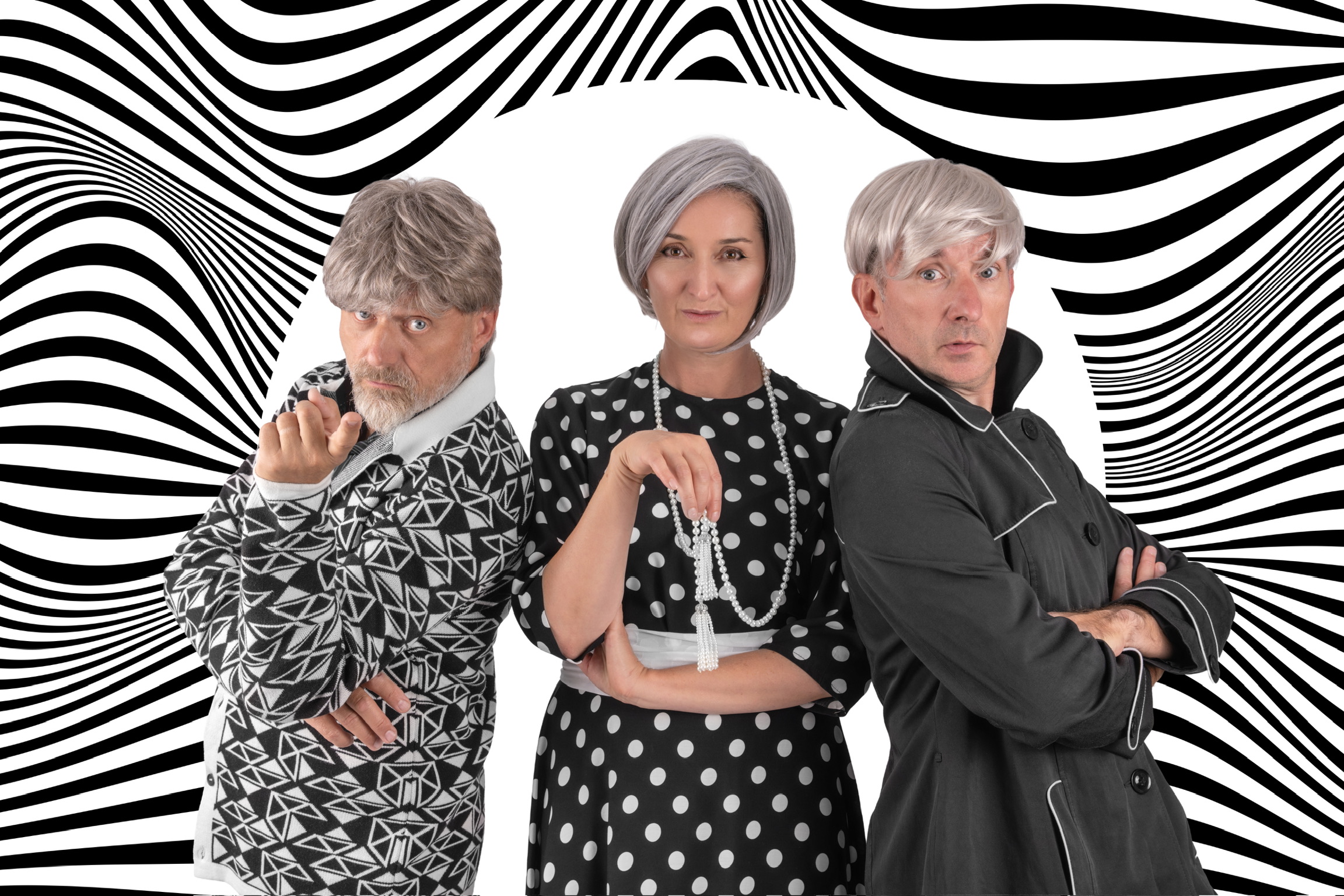 Mumio czarno-białe